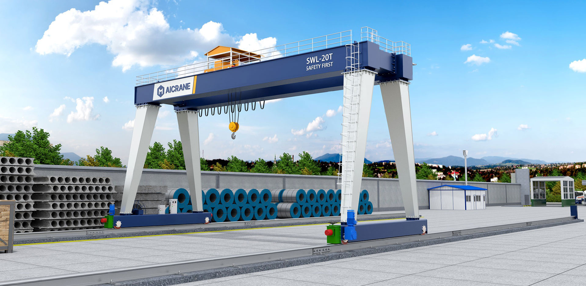 Outdoor Material Handling Solution